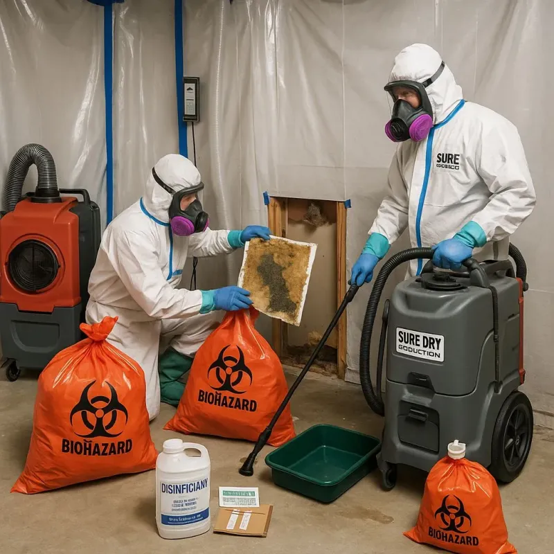 Contaminated Water Handling Protocols process in Jarales, NM