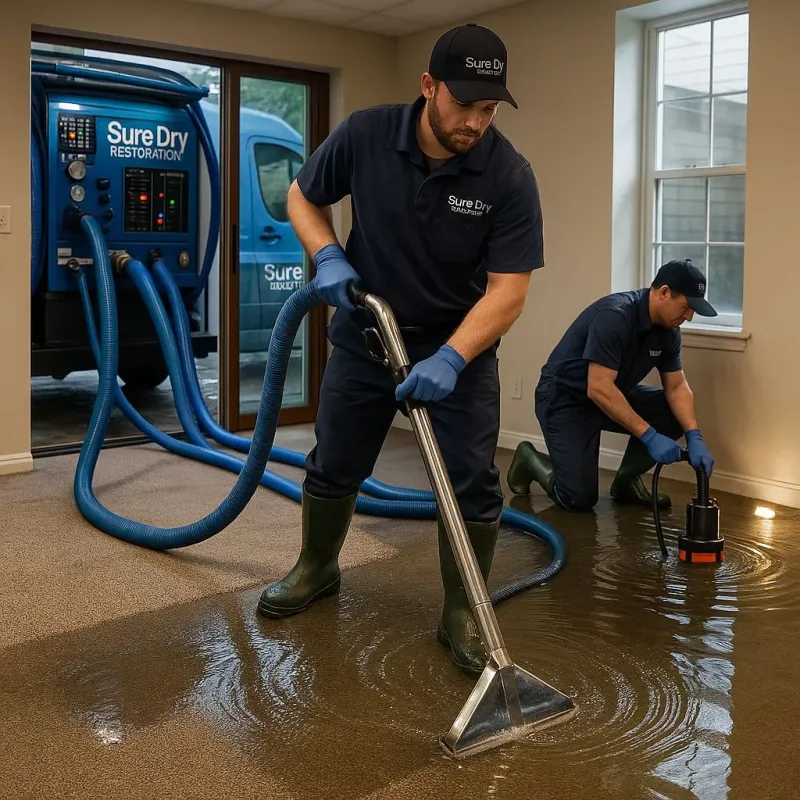 Water Extraction and Removal process in Jarales, NM
